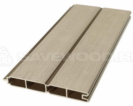 Заборный профиль из ДПК Savewood SW Agger матовый тик купить в Южно-Сахалинске