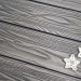Террасная доска из ДПК Terrapol Смарт 3D Полнотелая без паза Черное дерево купить в Южно-Сахалинске