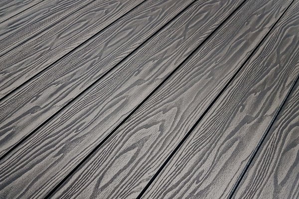 Террасная доска из ДПК Terrapol Смарт 3D Полнотелая без паза Черное дерево купить в Южно-Сахалинске