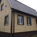 Сайдинг "blockhouse" под бревно, Престиж ВН-01, золотистый купить в Южно-Сахалинске