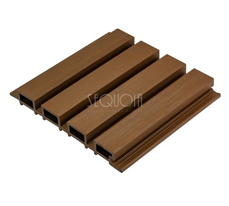 Доска фасадная ДПК SEQUOIA co-extrusion LIGHTBROWN купить в Южно-Сахалинске