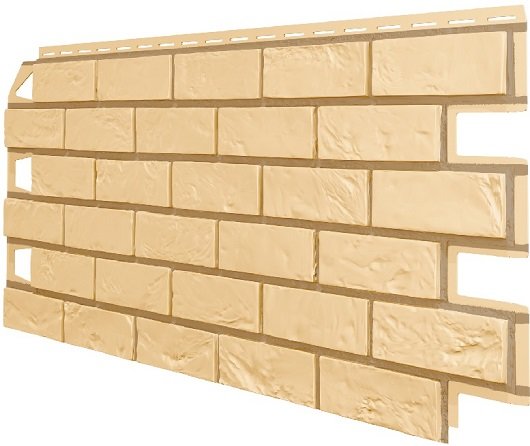 Фасадная панель VOX Vilo Brick Песочный купить в Южно-Сахалинске