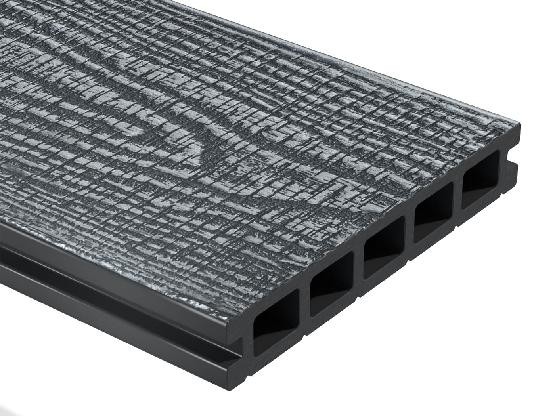 Террасная доска из ДПК WOODVEX Expert Antique Stone Gray купить в Южно-Сахалинске