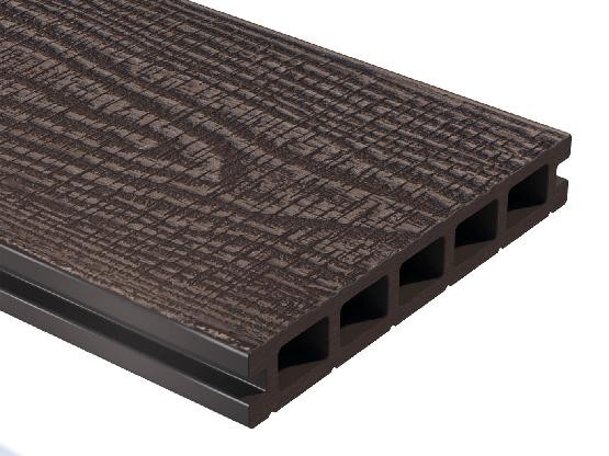 Террасная доска из ДПК WOODVEX Expert Antique Wenge купить в Южно-Сахалинске