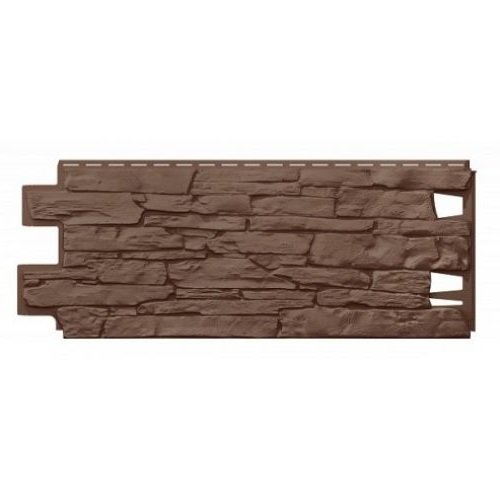 Фасадная панель VOX VILO Solid Stone Коричневый купить в Южно-Сахалинске