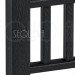 Комплект крышка/юбка для столба SEQUOIA BLACK купить в Южно-Сахалинске