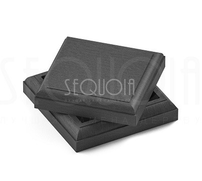 Комплект крышка/юбка для столба SEQUOIA GRAY купить в Южно-Сахалинске