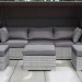 Диван-Трансформер AFINA плетеный из иск. ротанга AFM-320G Grey купить в Южно-Сахалинске