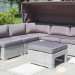 Диван-Трансформер AFINA плетеный из иск. ротанга AFM-320G Grey купить в Южно-Сахалинске