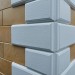 Угол Наружный к Фасадным Термопанелям Доломит Дагестанский Камень 400 мм Белый купить в Южно-Сахалинске