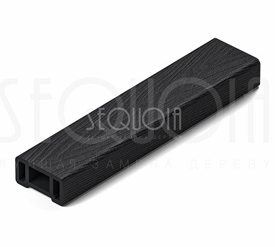 Перила SEQUOIA Evolution 3D WOOD BLACK купить в Южно-Сахалинске