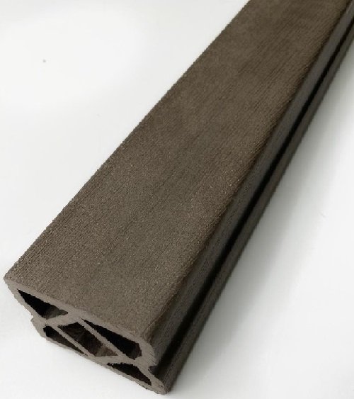 Перила верхние и нижние 66x55x4000  Дерево Пласт купить в Южно-Сахалинске