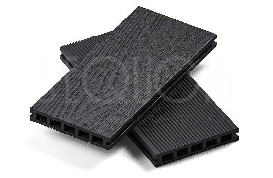 Доска террасная ДПК 3D SEQUOIA Evolution WOOD BLACK купить в Южно-Сахалинске