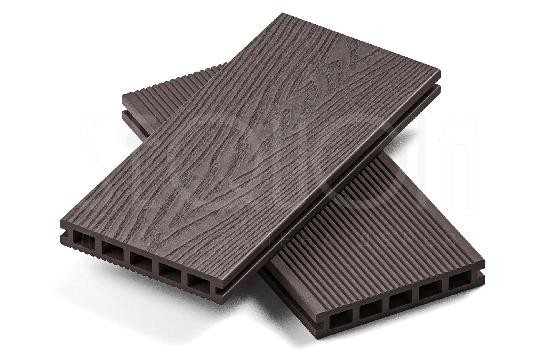 Доска террасная ДПК 3D SEQUOIA Evolution WOOD BROWN купить в Южно-Сахалинске