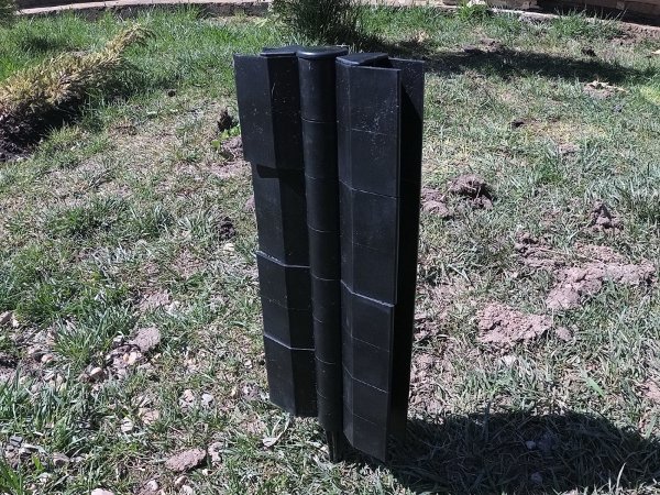 Угловой элемент поворотный, пластиковый от 60° до 300° для доски 300х30 мм из ДПК чёрный Holzhof купить в Южно-Сахалинске