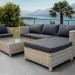 Комплект мебели AFINA плетеной из иск. ротанга YR821G Grey/Grey купить в Южно-Сахалинске