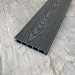 Террасная доска из ДПК  Latitudo Euro 3D 139х27 Графит купить в Южно-Сахалинске