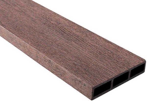 Доска 3D ДПК Outdoor STORM BROWN коричневая микс купить в Южно-Сахалинске
