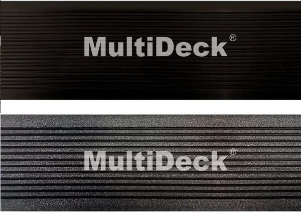 Террасная доска из ДПК MultiDeck  Черный бархат купить в Южно-Сахалинске