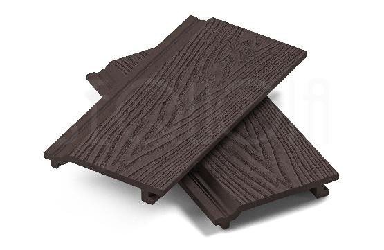 Доска фасадная ДПК 3D SEQUOIA Evolution WOOD BROWN купить в Южно-Сахалинске