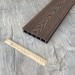 Террасная доска из ДПК  Latitudo Euro 3D 139х27 Шоколад купить в Южно-Сахалинске