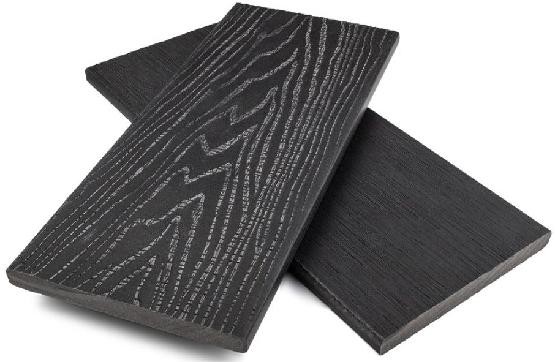 Заборная доска ДПК полнотелая NanoWood Антрацит купить в Южно-Сахалинске