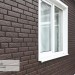 Фасадная панель Ю-Пласт Стоун Хаус Кирпич Коричневый купить в Южно-Сахалинске