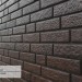 Фасадная панель Ю-Пласт Стоун Хаус Кирпич Коричневый купить в Южно-Сахалинске