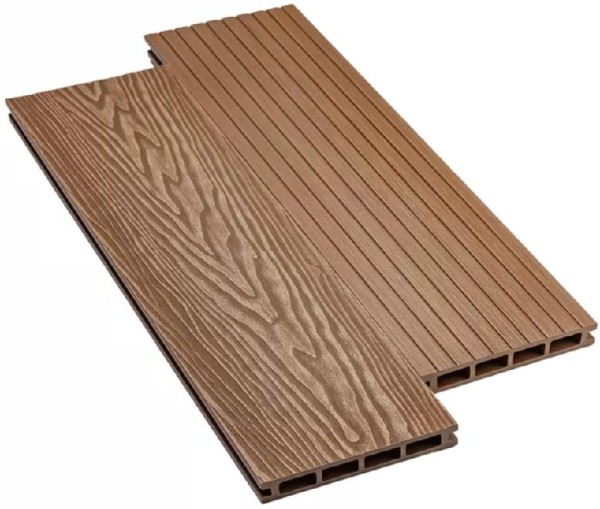 Террасная доска ДПК Deckart Praktik New Орех купить в Южно-Сахалинске