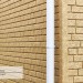 Фасадная панель Ю-Пласт Стоун Хаус Кирпич Песочный купить в Южно-Сахалинске