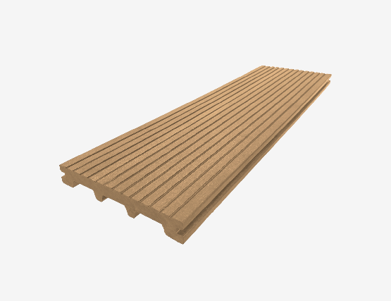 Террасная доска из ДПК RusDecking Unodeck Titanio - Орех купить в Южно-Сахалинске