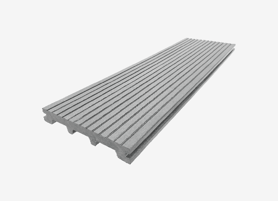 Террасная доска из ДПК RusDecking Unodeck Titanio - Серый купить в Южно-Сахалинске