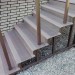 Ступень ДПК Outdoor Havana/Вельвет полнотелая серая  микс купить в Южно-Сахалинске