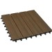 Садовый паркет дпк CM Garden Modern, 300х300 мм, PATINA BROWN (Патина коричневый) купить в Южно-Сахалинске