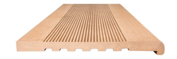 Ступени Полнотелые из ДПК NanoWood - Карамель купить в Южно-Сахалинске