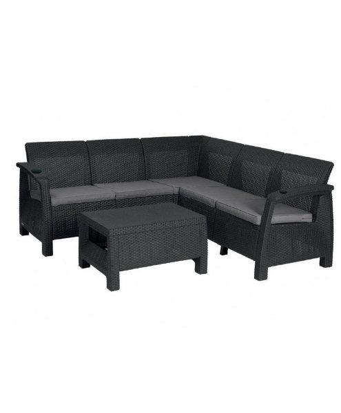 Угловой диван  Yalta Corner Set (столик в комплект не входит) купить в Южно-Сахалинске
