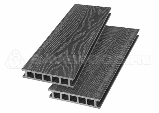 Террасная доска из ДПК SW-Fagus «SaveWood» графит купить в Южно-Сахалинске