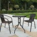 Комплект плетеной мебели AFINA из иск. ротанга Асоль-LR02 LRC-02/LRT-02-D60 Dark Brown купить в Южно-Сахалинске