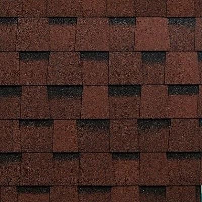 Двухслойная ламинированная черепица Shinglas, серия Фазенда – Красный купить в Южно-Сахалинске