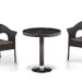 Комплект плетеной мебели AFINA из иск. ротанга T601/Y79A-W53 Brown 2Pcs купить в Южно-Сахалинске