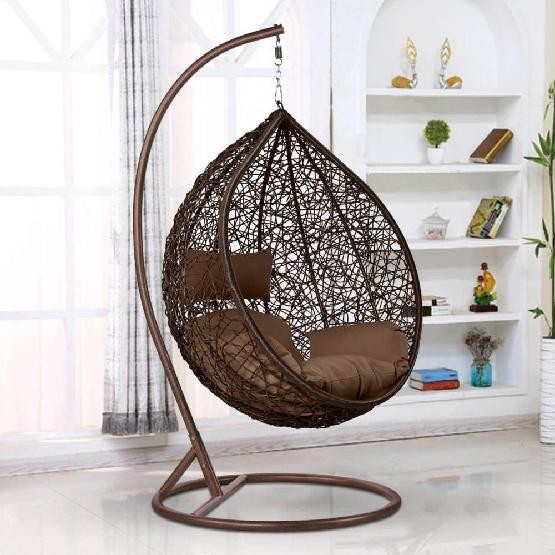 Кресло Подвесное из искусственного ротанга AFM-168A-XL Brown купить в Южно-Сахалинске