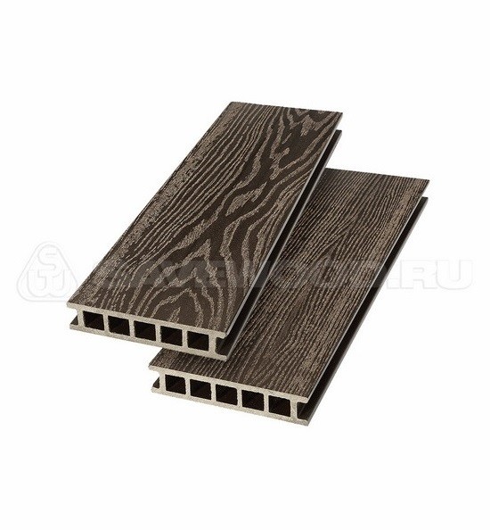 Террасная доска из ДПК SW-Fagus «SaveWood» темно-коричневый купить в Южно-Сахалинске