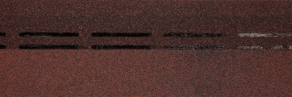 Коньково-карнизная черепица Docke Standard, красный купить в Южно-Сахалинске