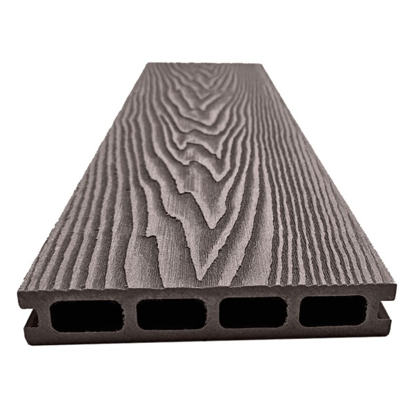 Террасная доская ДПК NanoWood Double 3D Венге купить в Южно-Сахалинске
