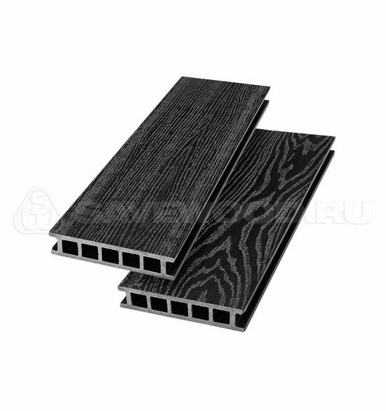 Террасная доска из ДПК SW-Fagus «SaveWood» черный купить в Южно-Сахалинске