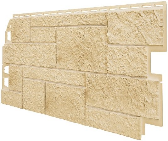 Фасадная панель VOX Sandstone (Сандстоун) кремовый купить в Южно-Сахалинске