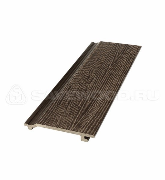 Сайдинг из дпк savewood sw-sorbus радиальный распил темно-коричневый купить в Южно-Сахалинске