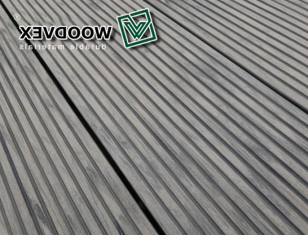 Террасная доска из ДПК WOODVEX Select Серый дым купить в Южно-Сахалинске