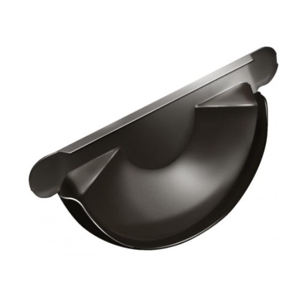 Водосток Grand Line 125x90 – Заглушка желоба RR 32 купить в Южно-Сахалинске