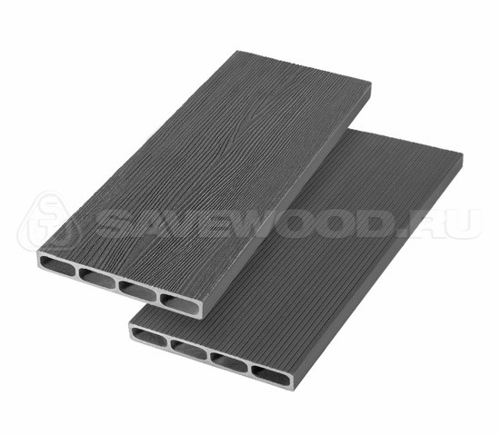 Грядочная доска ДПК 3D Savewood SW Rubus (R) графит купить в Южно-Сахалинске